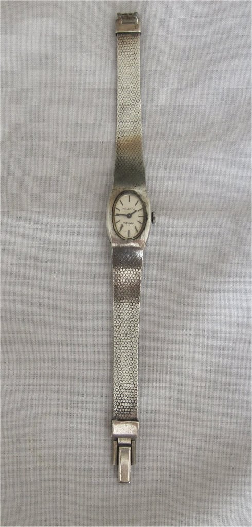 Vintage zilveren horloge, Sieraden, Tassen en Uiterlijk, Horloges | Dames, Overige merken, Gebruikt, Overige materialen, Ophalen of Verzenden