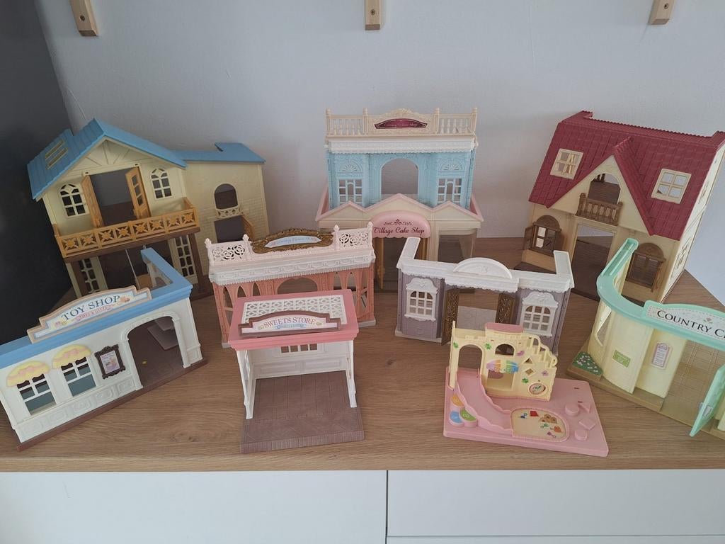 Uitgebreide Sylvanian Families set, Ophalen of Verzenden, Gebruikt, Jongen of Meisje