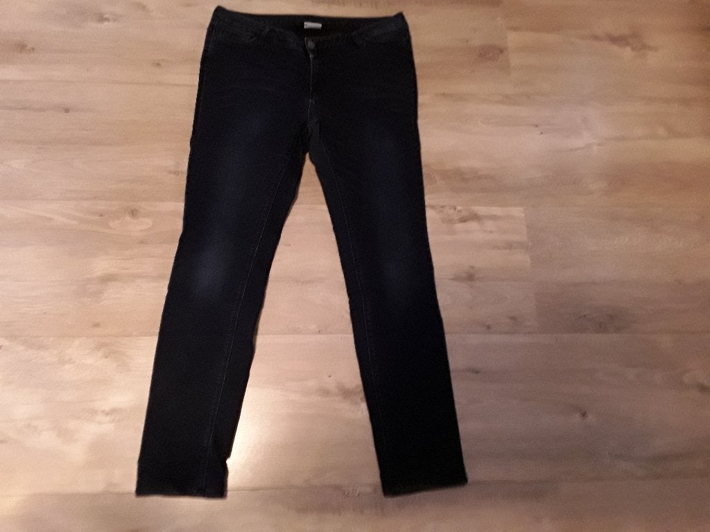 Junarose Donkerblauwe Tregging Maat L = Maat 46/48, Legging, Junarose, Blauw, Nieuw