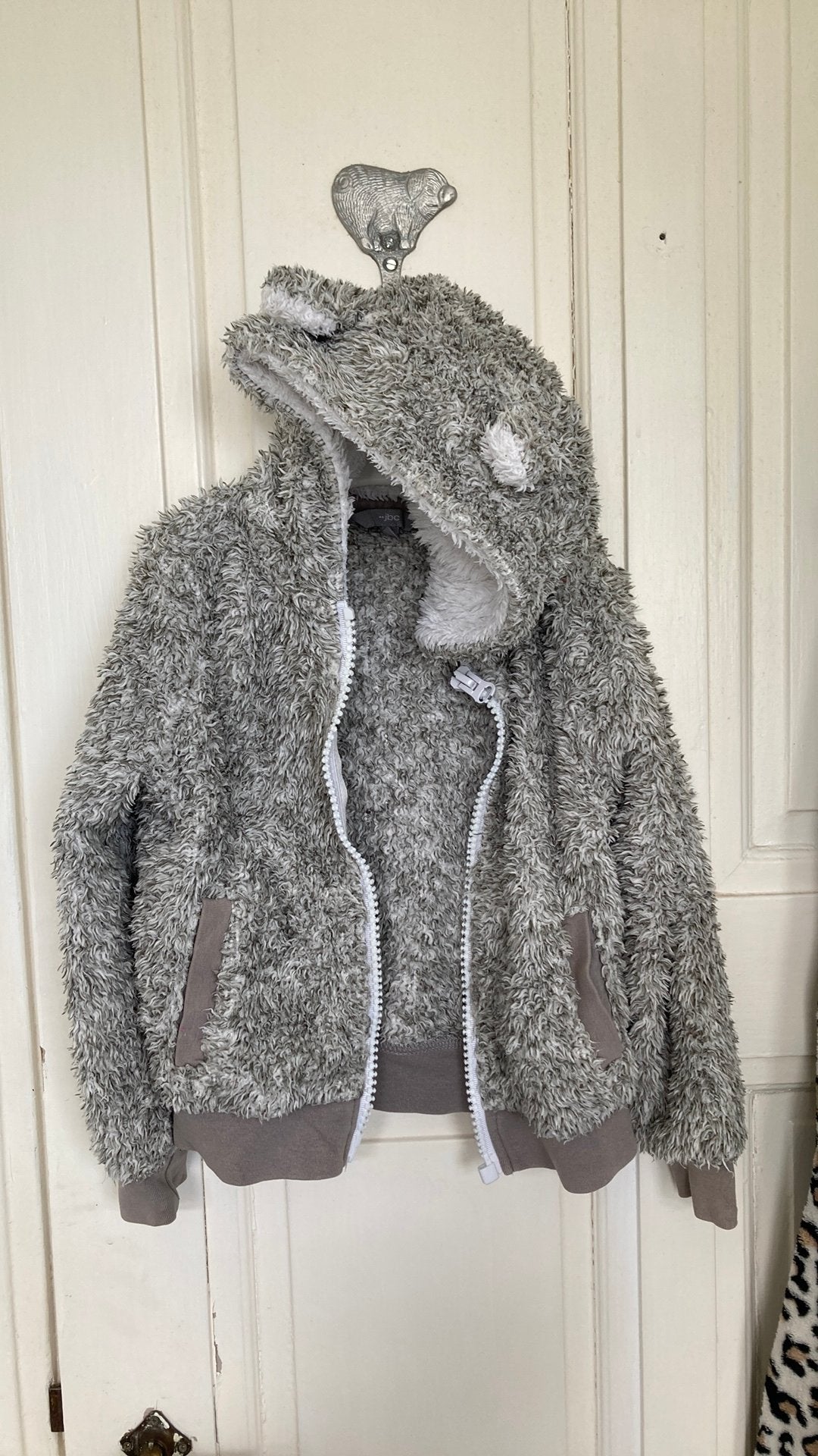 Fijne teddy jas/vest JBC maat 110- 116, Ophalen of Verzenden, Zo goed als nieuw, Meisje, Trui of Vest