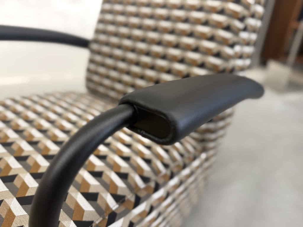 2 Nieuw Leolux Scylla fauteuil memory stof design stoel, Leolux, Info@leolux.nl, Nieuw, 75 tot 100 cm