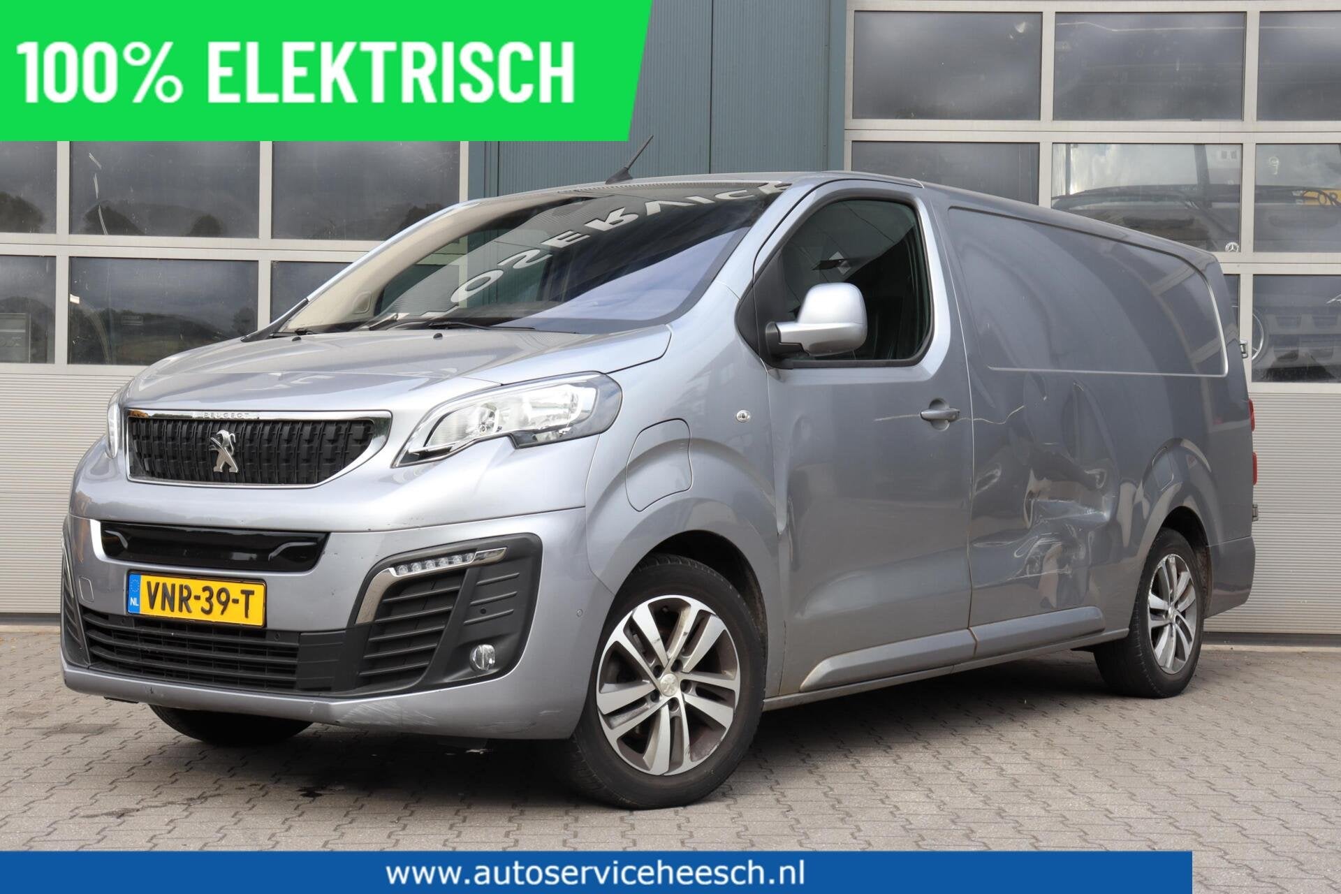 Peugeot e-Expert Long 75 kWh l NAVI l CLIMA l 360 CAMERA l H, 136 pk, Gebruikt, Zwart, Parkeersensor
