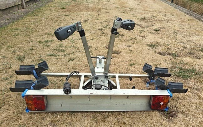 Twinny Load SWING FK Trekhaakdrager voor 2 fietsen, Auto diversen, Fietsendragers, Ophalen of Verzenden, 2 fietsen, Gebruikt, Trekhaakdrager