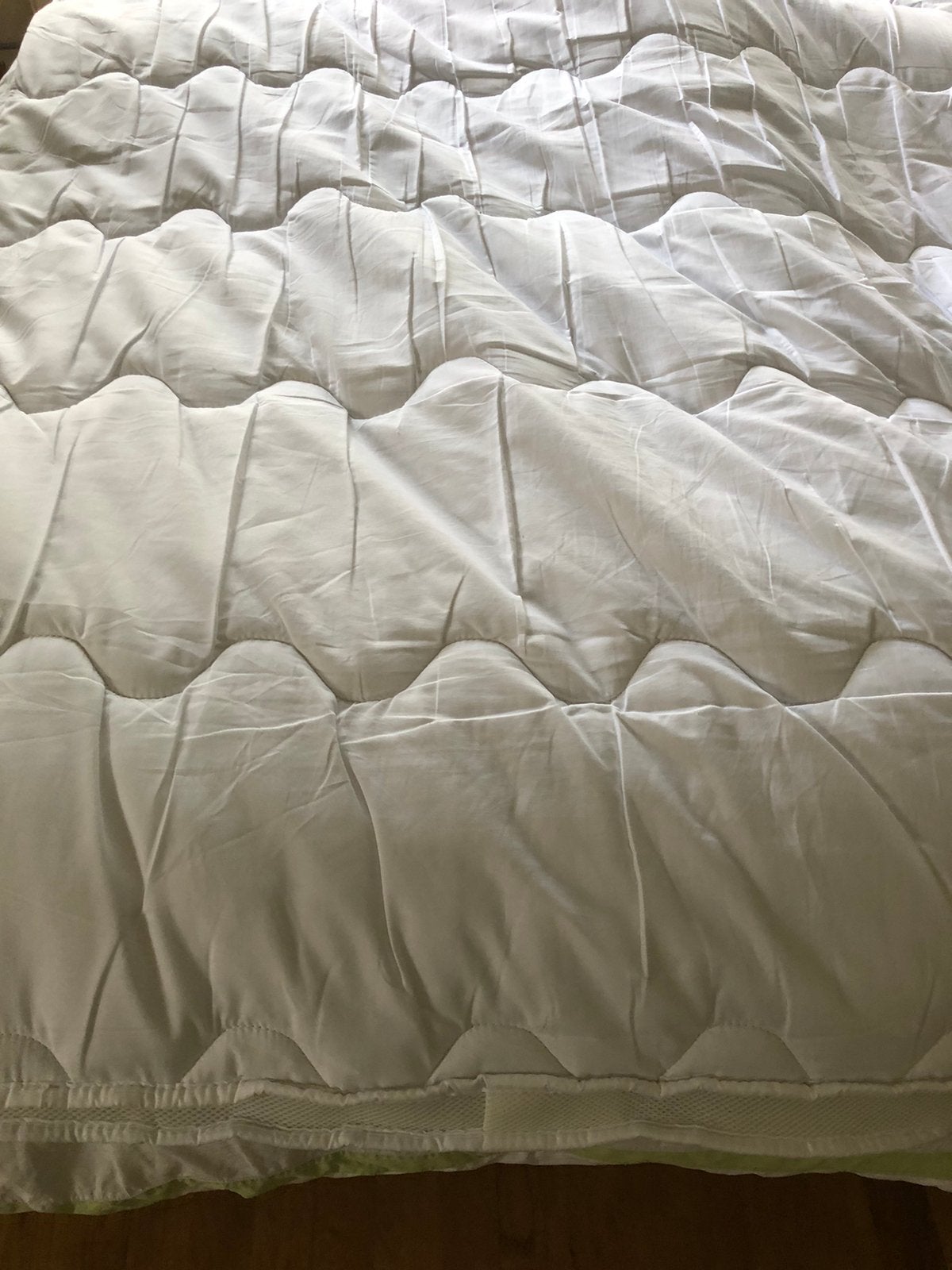 Topdekmatras, Ophalen, Wit, Overige typen, Tweepersoons