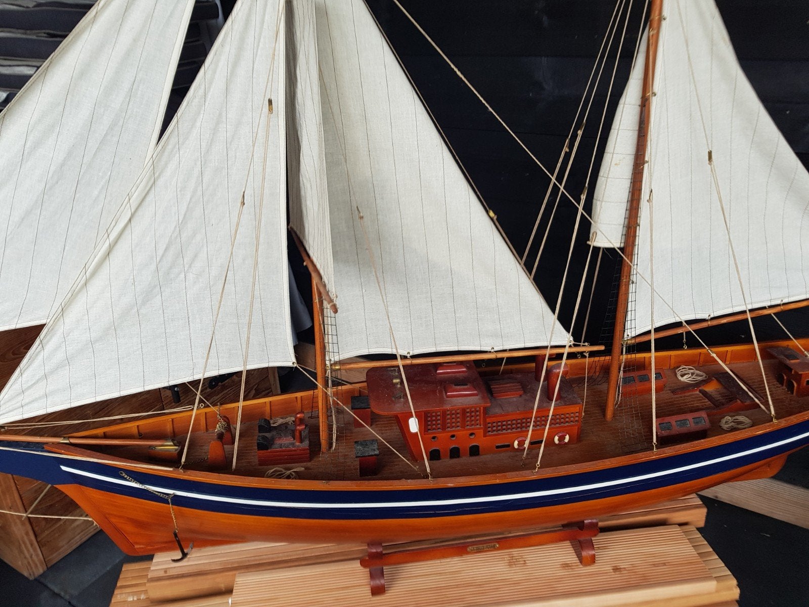 Boot zeilboot  motorboot, Ophalen of Verzenden