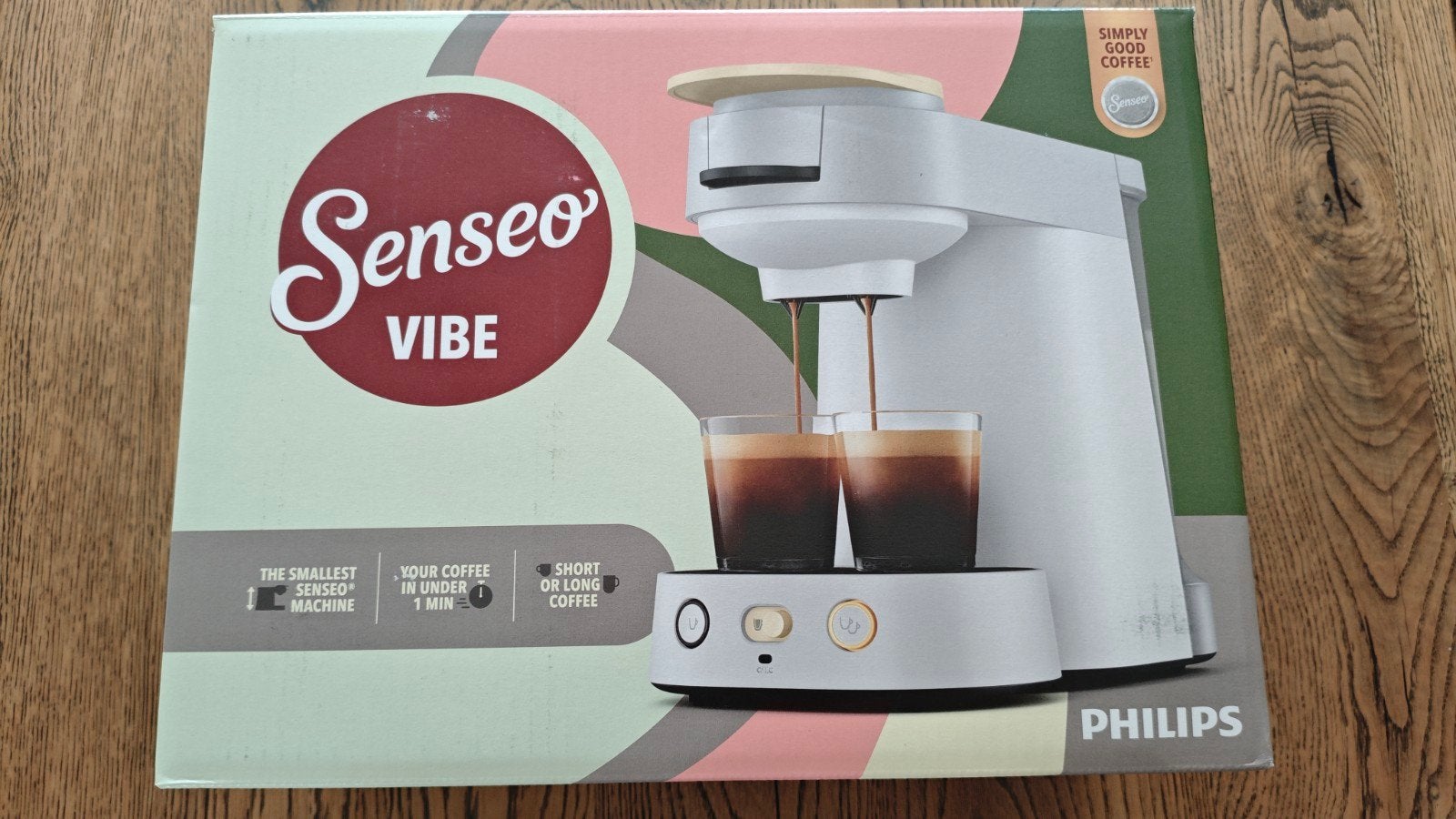 Philips Senseo Vibe Koffiezetapparaat - Wit NIEUW, Witgoed en Apparatuur, Koffiezetapparaten, Ophalen, 2 tot 4 kopjes, Koffiepads en cups