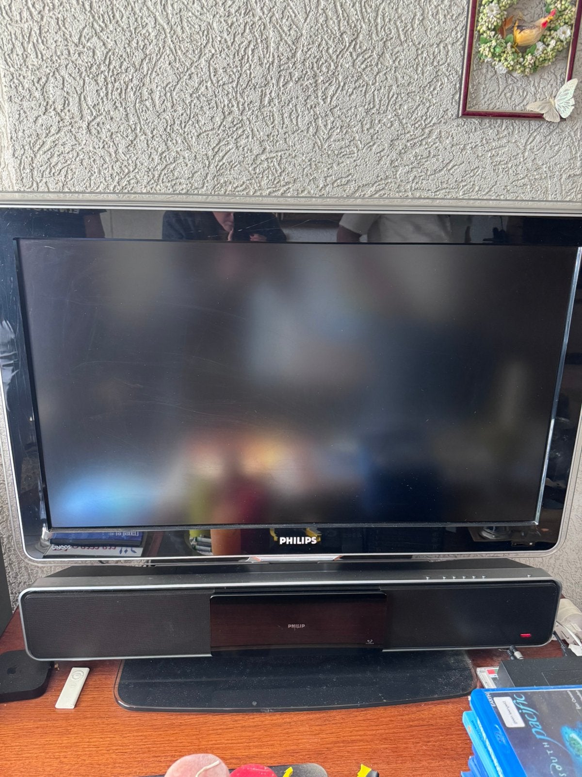 Philips tv + philips soundbar, Ophalen, Philips, Gebruikt, 50 Hz
