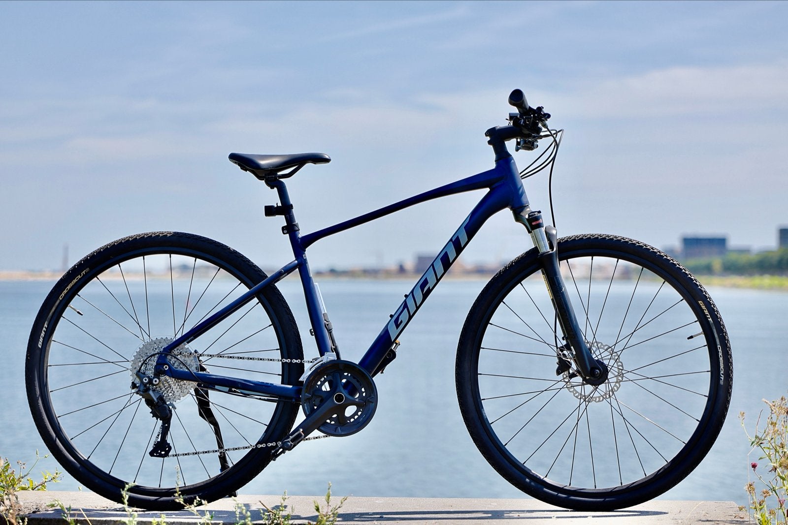 Giant Roam 2024 Disc met accessoires - zo goed als nieuw, 26 inch, Zo goed als nieuw, Meer dan 20 versnellingen, Schijfrem