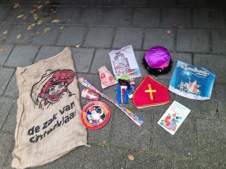 Intage Sinterklaas en Zwarte Piet collrctie lp pop, Diversen, Ophalen of Verzenden