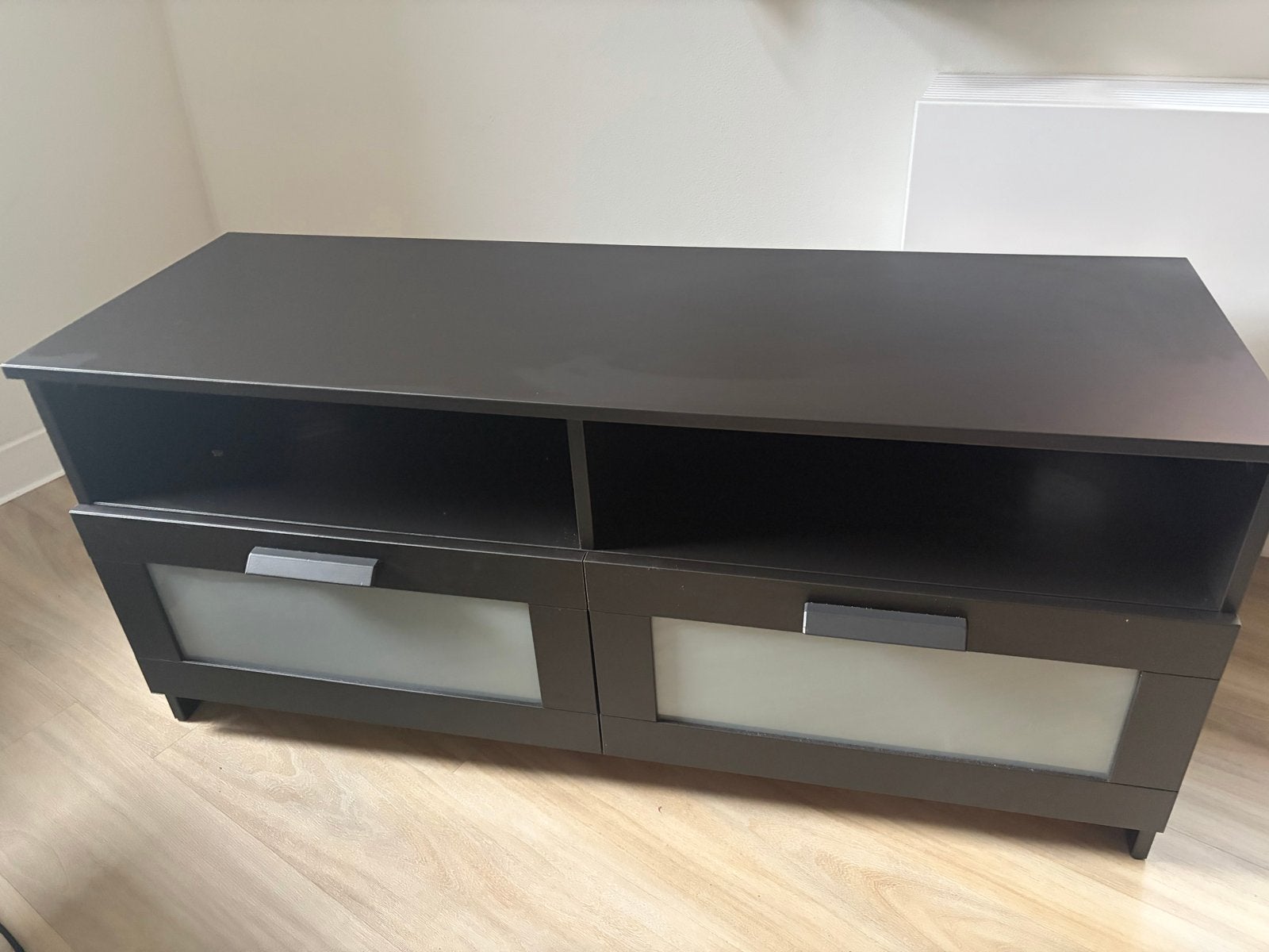 TV-meubel met opbergruimte (120x41x53 cm), Ophalen, Gebruikt, 100 tot 150 cm, Minder dan 100 cm