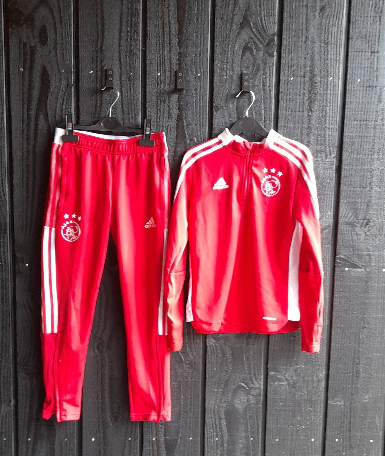 Ajax trainingspak voetbalpak ajax kleding maat 140, Ophalen, Blauw, Overige maten, Zo goed als nieuw