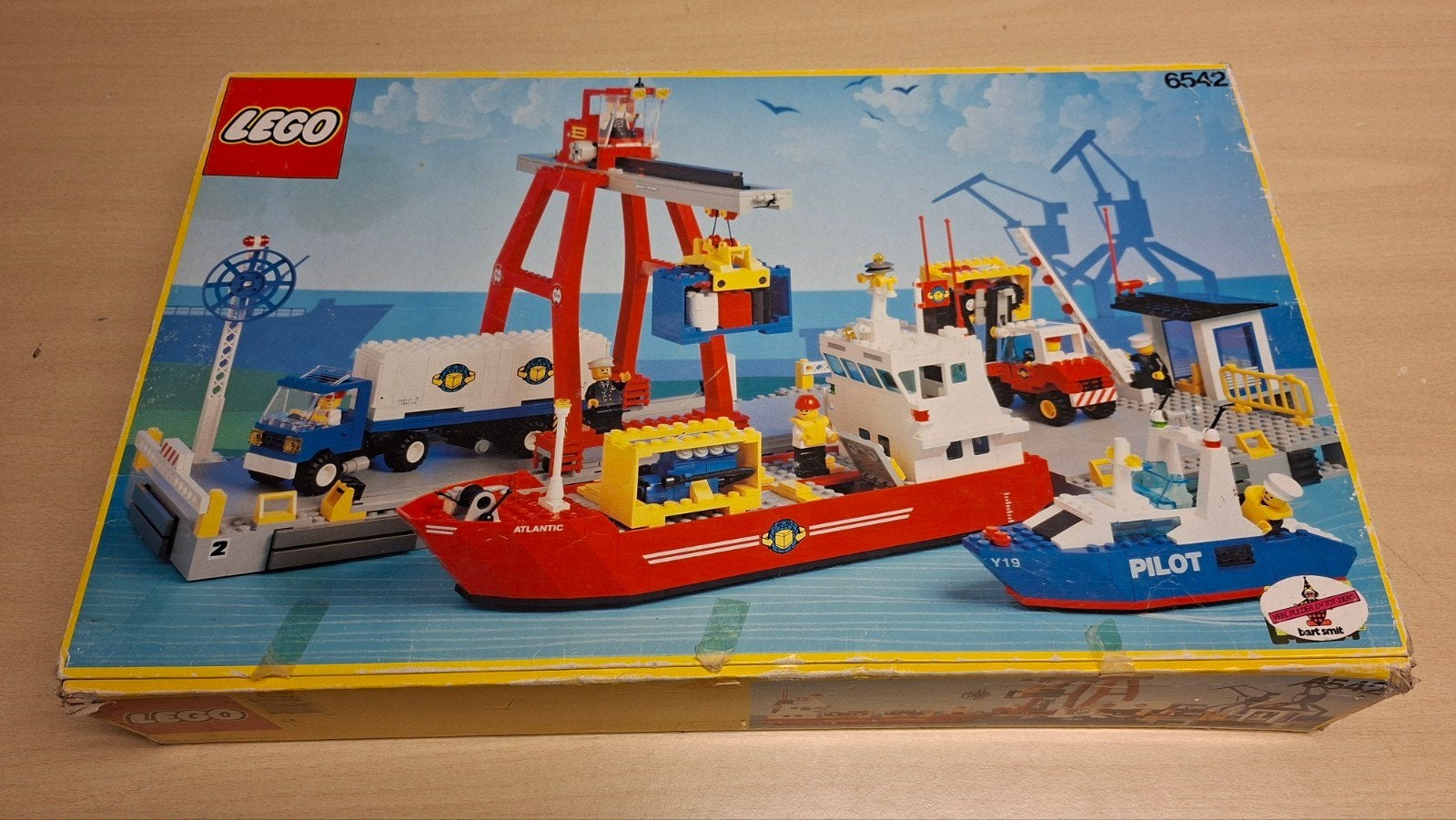 Lego set 6542 Launch and load seaport, Gebruikt, Lego, Ophalen of Verzenden, Complete set