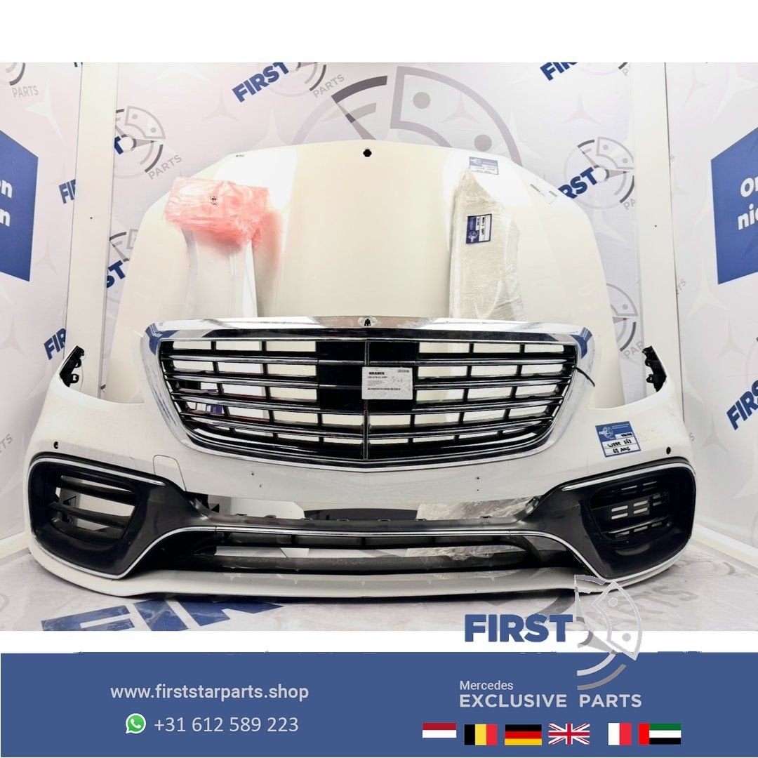 W222 S63 AMG VOORKOP ORIGINEEL Mercedes S Klasse FACELIFT W, Gebruikt, -, Voor, Ophalen of Verzenden