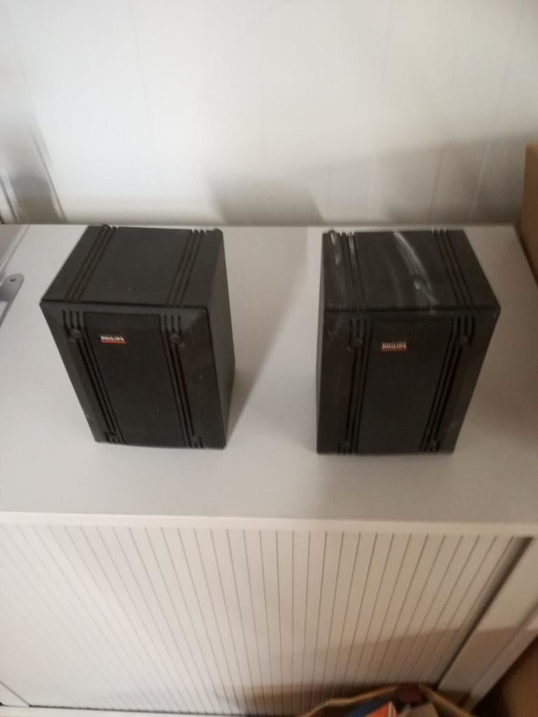 Philips speakers, Ophalen of Verzenden, Minder dan 60 watt, Front, Rear of Stereo speakers, Philips