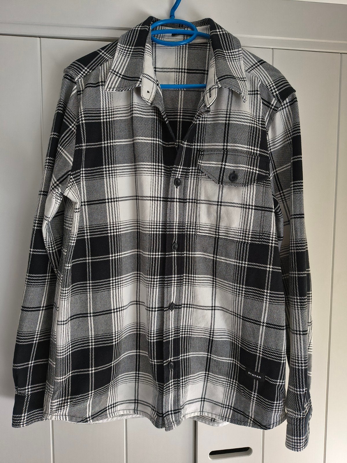 ZGAN Den Ham overhemd/blouse/jasje, Ophalen of Verzenden, Zo goed als nieuw, Denham, Halswijdte 39/40 (M)