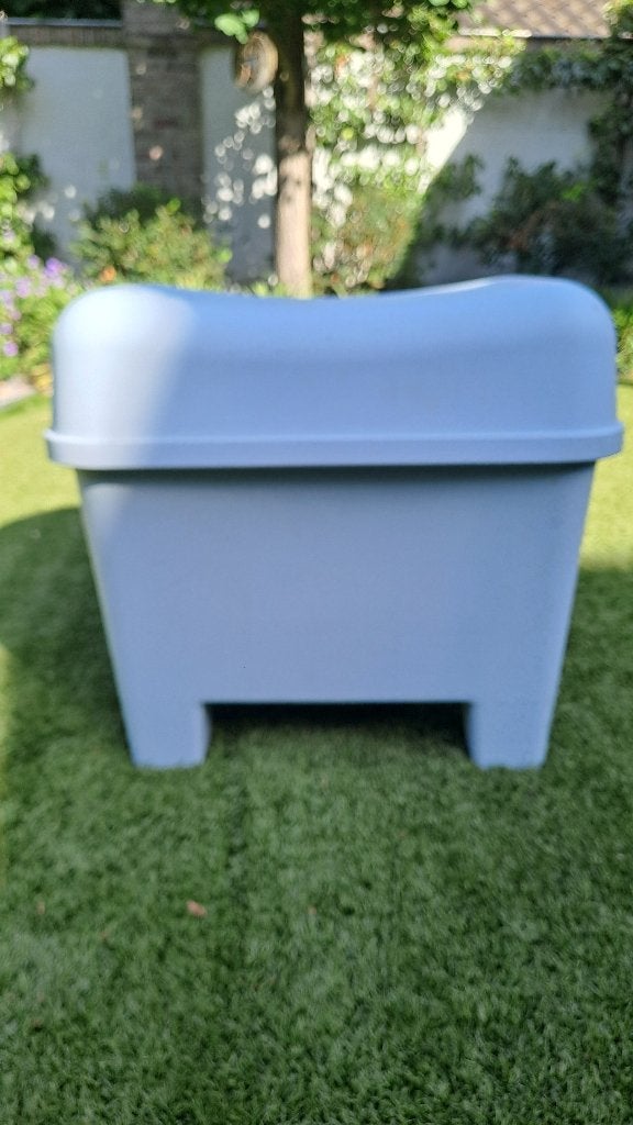 Leuke lichtblauwe wasmand IKEA, Gebruikt, Blauw, Wasmand, Ophalen