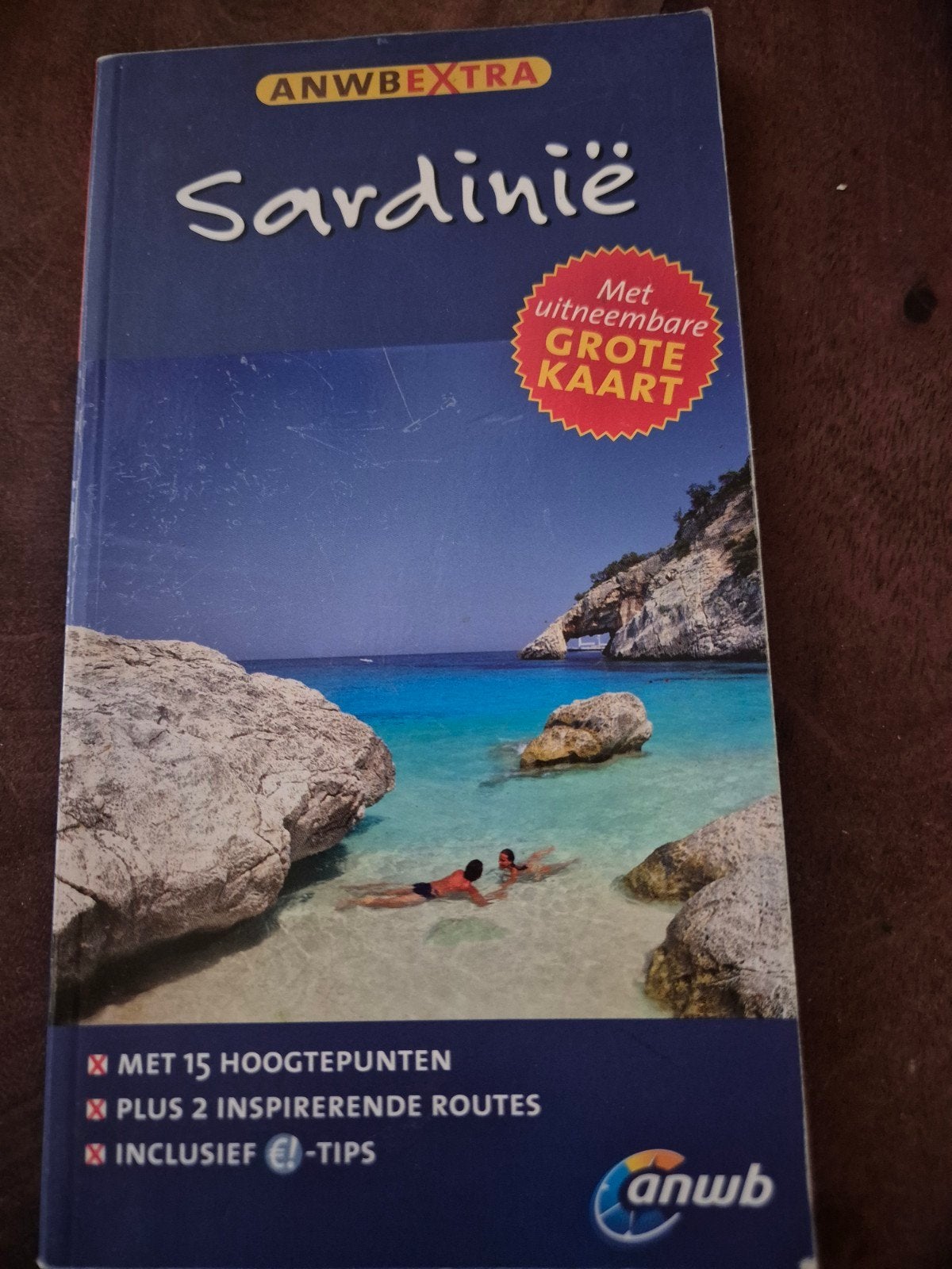 Sardinië ANWB reisgids 1 keer gebruikt, Europa, Ophalen of Verzenden, Zo goed als nieuw, Reisgids of -boek
