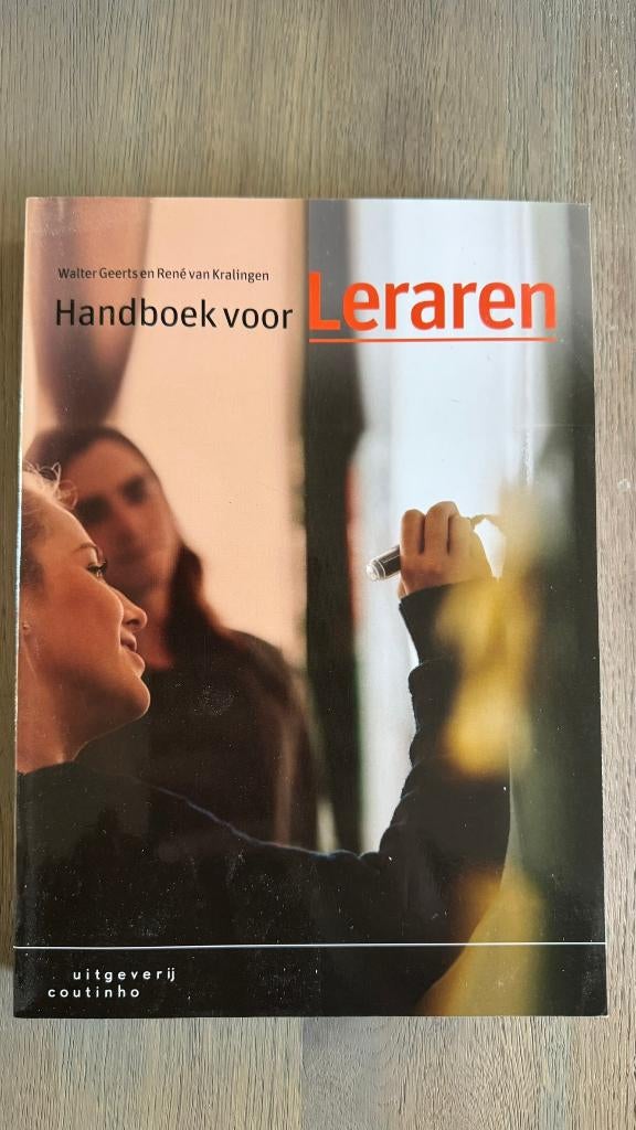 Handboek voor leraren, Ophalen of Verzenden, Alpha, Zo goed als nieuw, Niet van toepassing