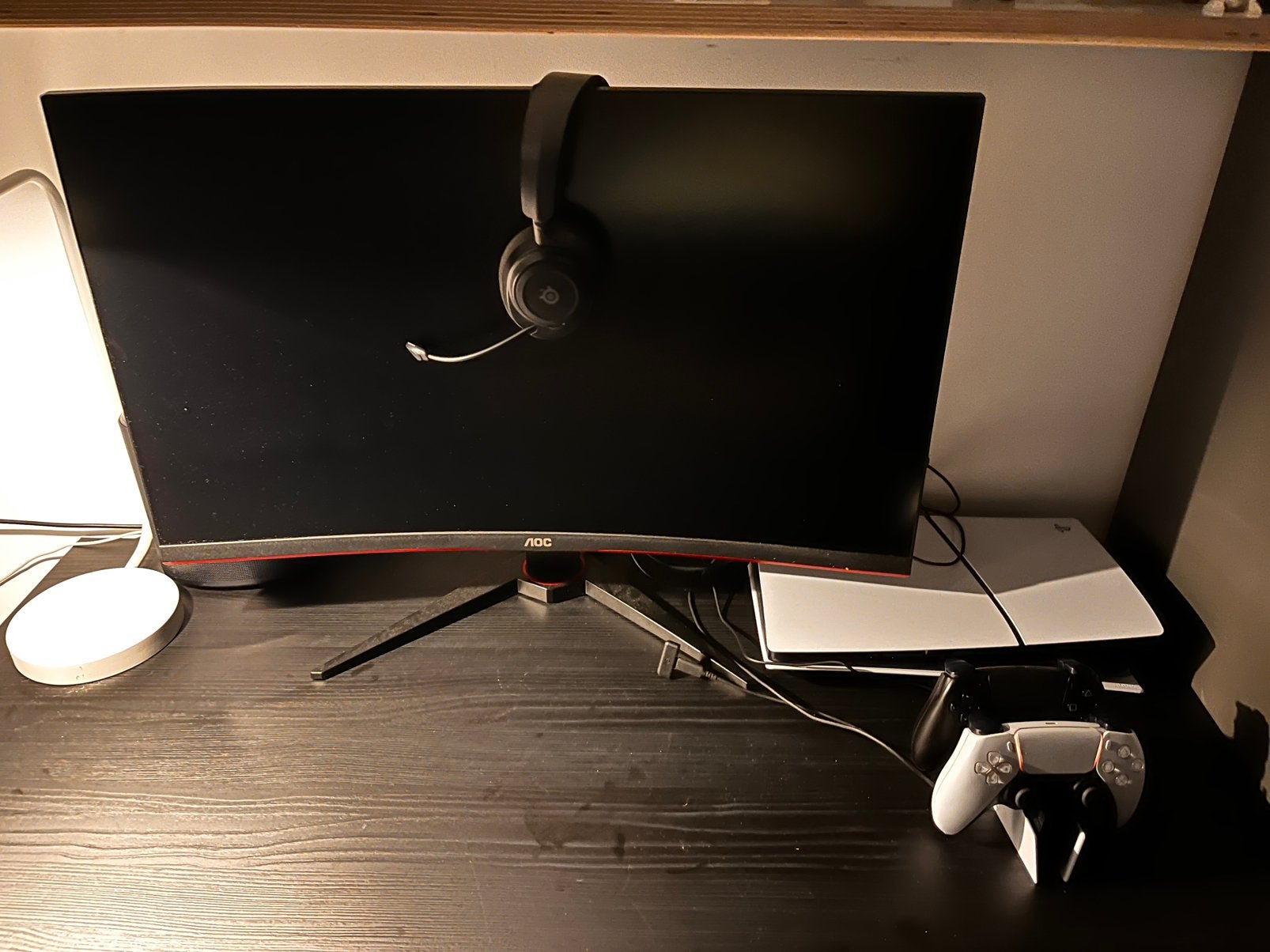 Complete PS5 Gaming Set + 32” Curved Monitor, Curved, Full HD, Minder dan 1 ms, Zo goed als nieuw