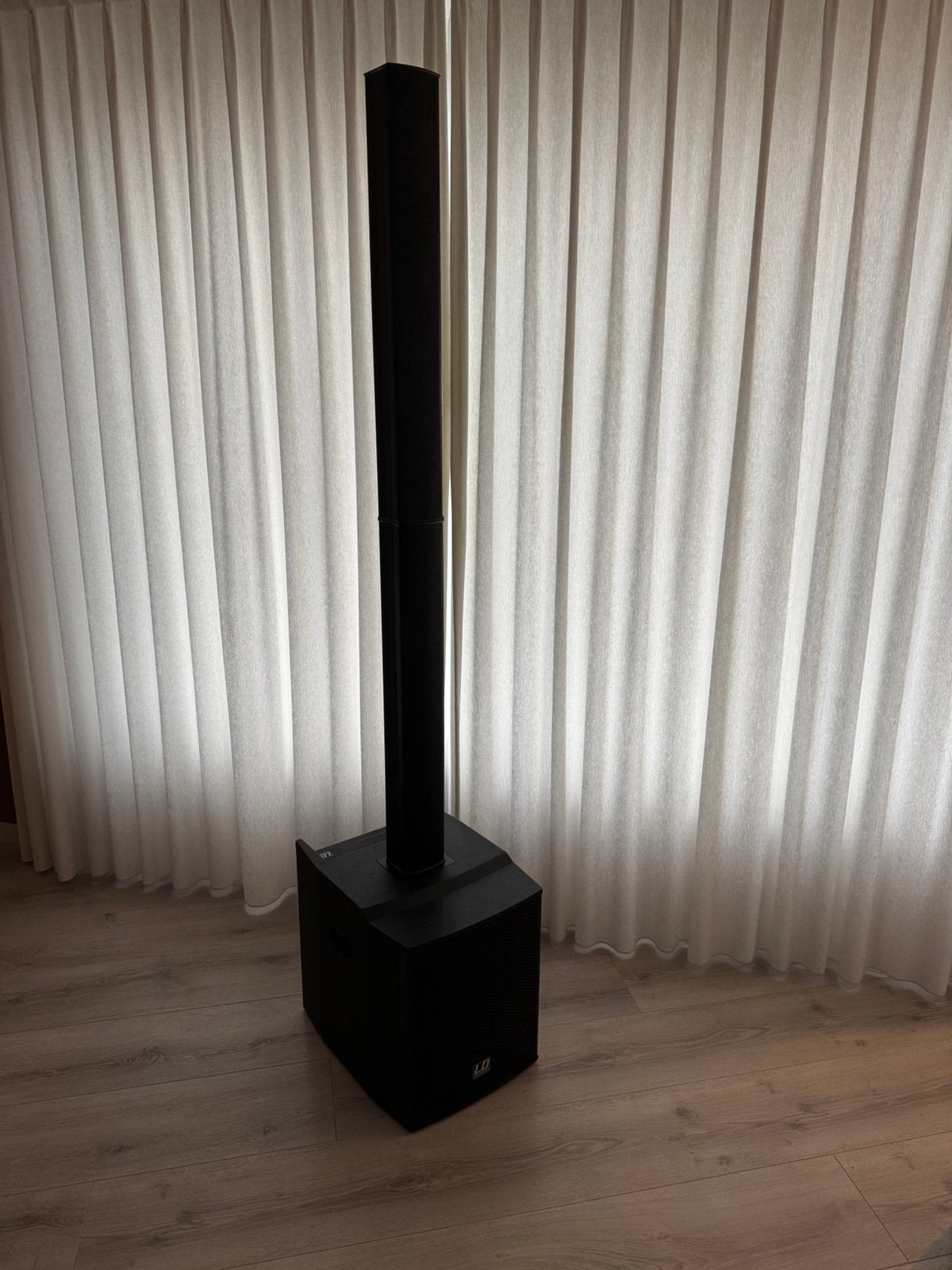 Geluidsinstalatie LD Maui28 met mengpaneel en 2 microfoons, Muziek en Instrumenten, Ophalen, Zo goed als nieuw, 1000 watt of meer