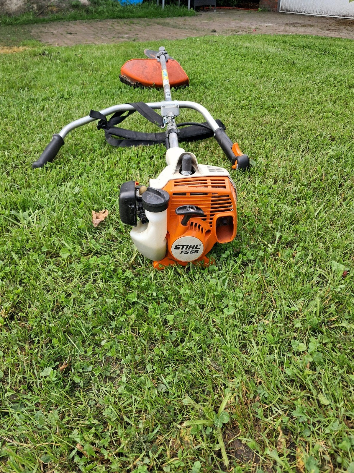 Stihl FS 55 Benzine Bosmaaier - Krachtig en Betrouwbaar, Ophalen, Gebruikt, 30 tot 50 cm, Stihl