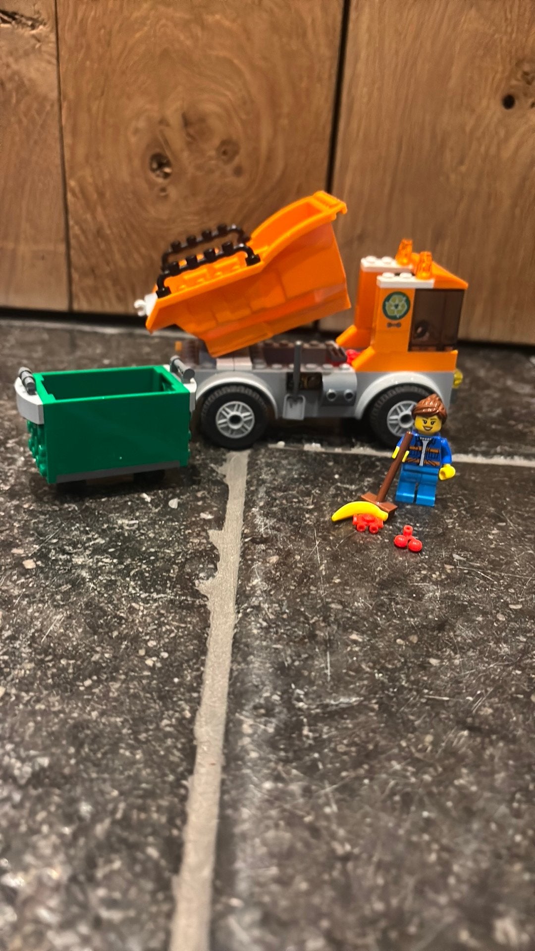 Lego city vuilniswagen, Ophalen of Verzenden, Zo goed als nieuw