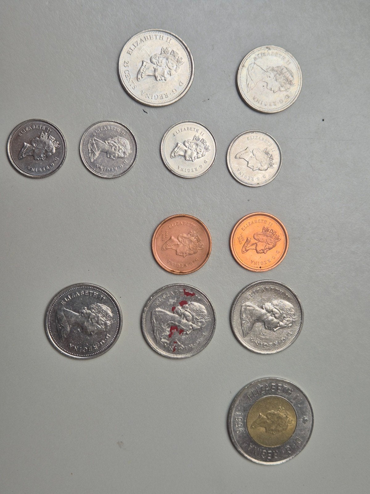 Canadese muntencollectie - Diverse munten, Ophalen of Verzenden, Noord-Amerika, Setje