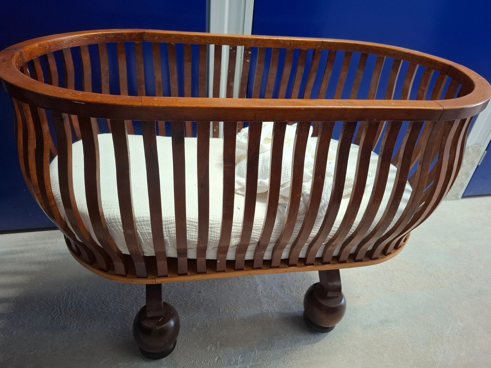wieg cosleeper met handgemaakte lakentjes, Kinderen en Baby's, Babywiegjes en Ledikanten, Ophalen, Zo goed als nieuw, Wieg