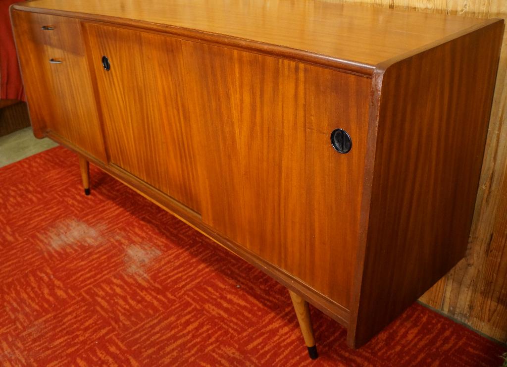 Design Dressoir kast Ladenkast Scandinavisch Retro meubel, Huis en Inrichting, Kasten | Dressoirs, Gebruikt, 150 tot 200 cm, 25 tot 50 cm