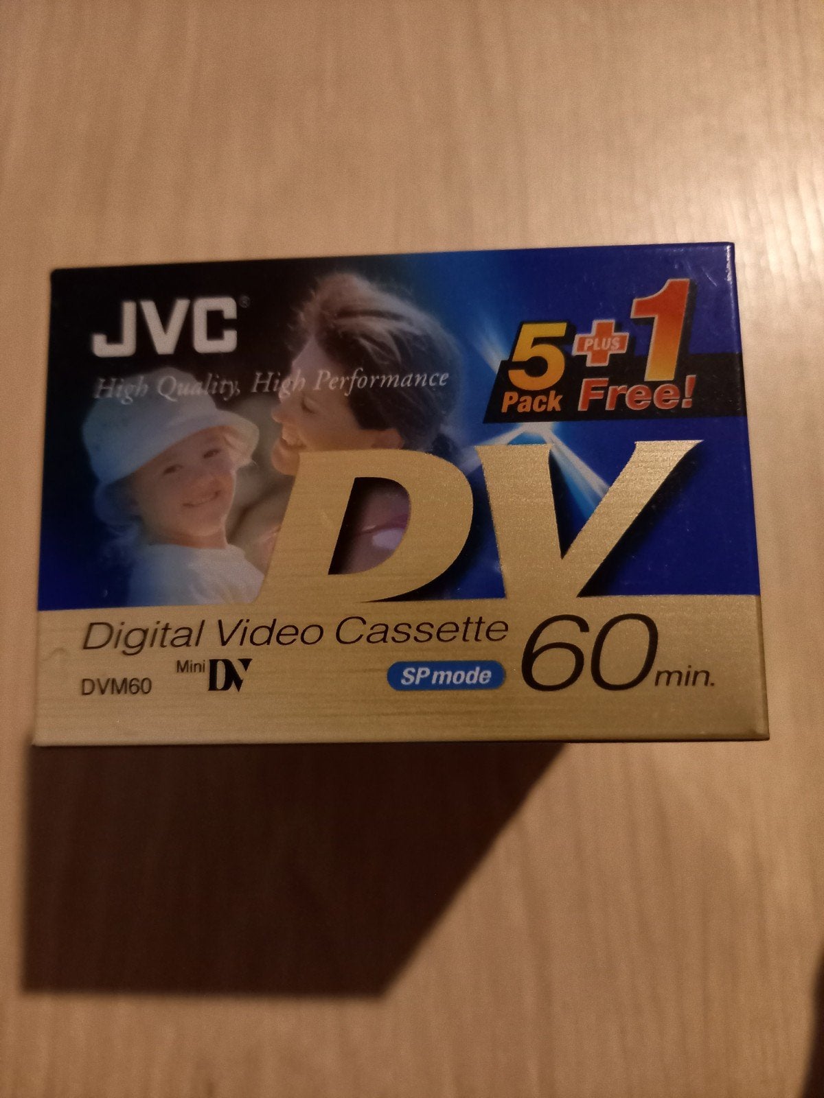 JVC Mini DV DVM60 Digital Video Cassette 60 min (6 stuks), Audio, Tv en Foto, Videospelers, Ophalen of Verzenden, Nieuw, Videoband
