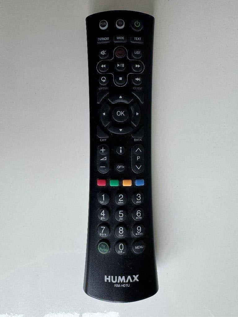 Humax afstandsbediening RM-H01U, Ophalen of Verzenden, Zo goed als nieuw, Origineel, Tv