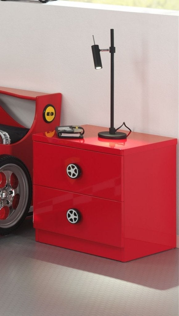 Le Mans kinderkamer - Rood, Kinderen en Baby's, Niet ingevuld, Niet ingevuld, Nieuw, Ophalen of Verzenden
