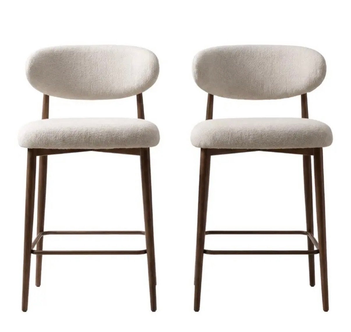 Nieuw in doos!! 4 Intimo Japandi Stijl Barkrukken, Huis en Inrichting, Ophalen, Met voetsteun, 60 tot 90 cm, Nieuw