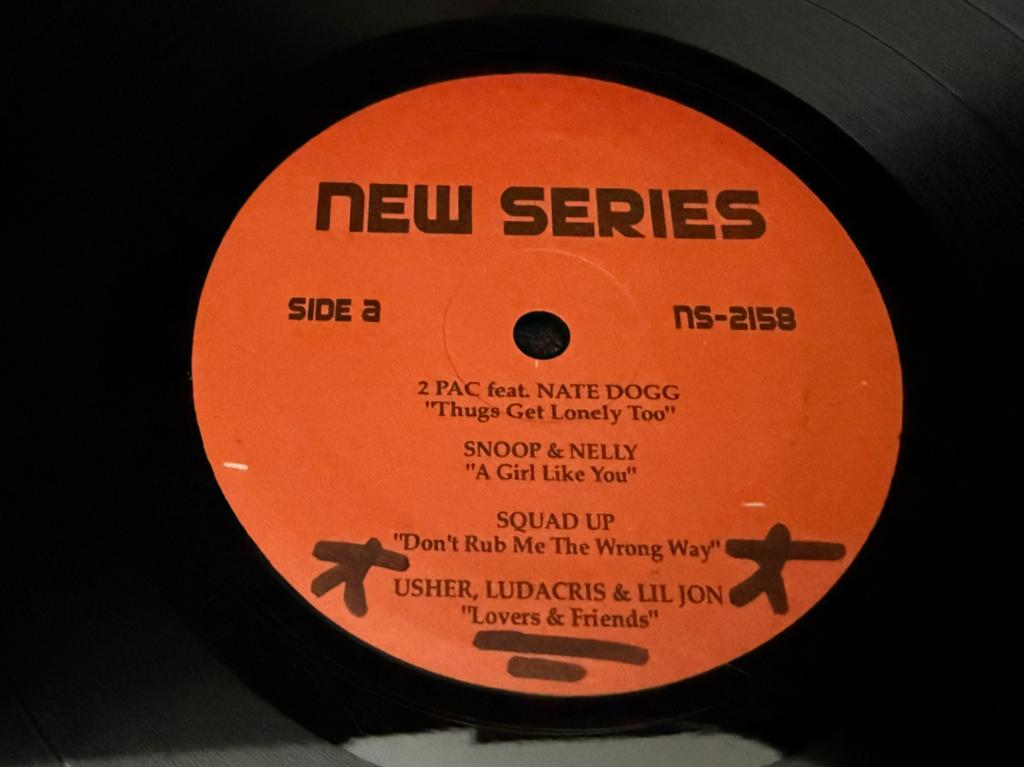 New Series - 2Pac en anderen - MAXI, Ophalen of Verzenden, Zo goed als nieuw, 12 inch, Hiphop en Rap