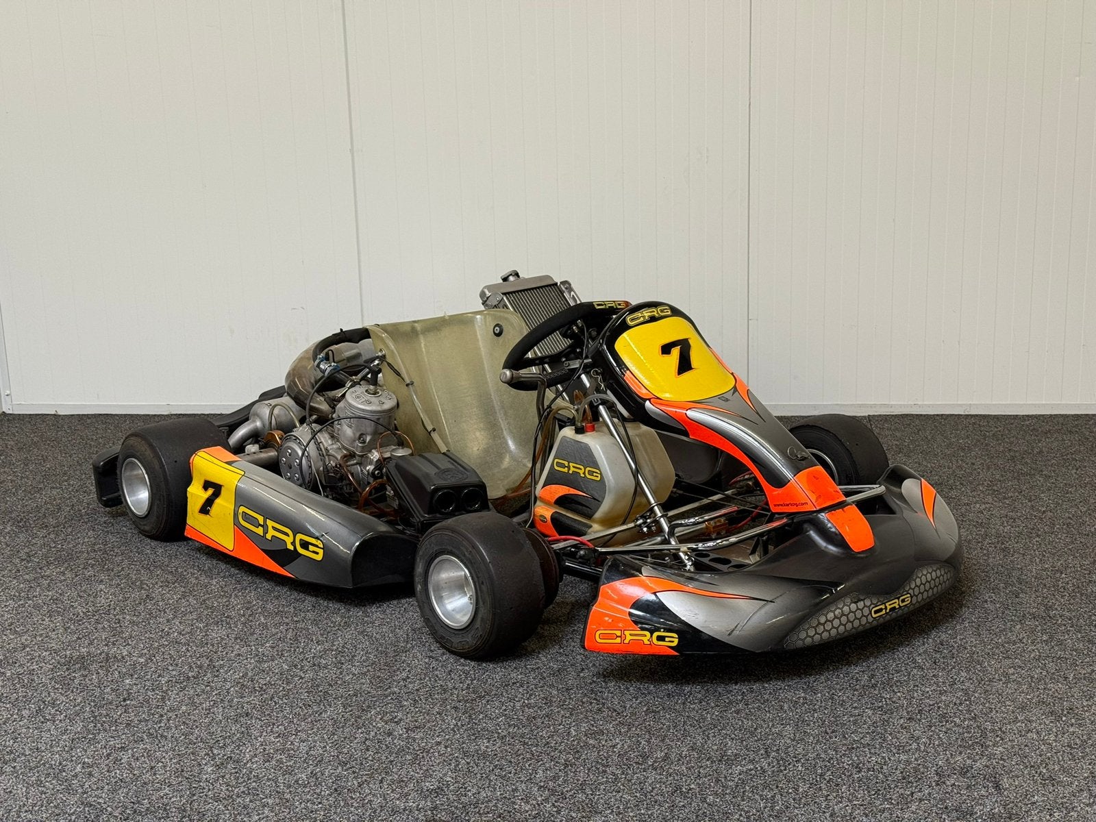 CRG kart 125cc/135cc go kart TM racing wedstrijd kart, Ophalen of Verzenden, Zo goed als nieuw, Kart