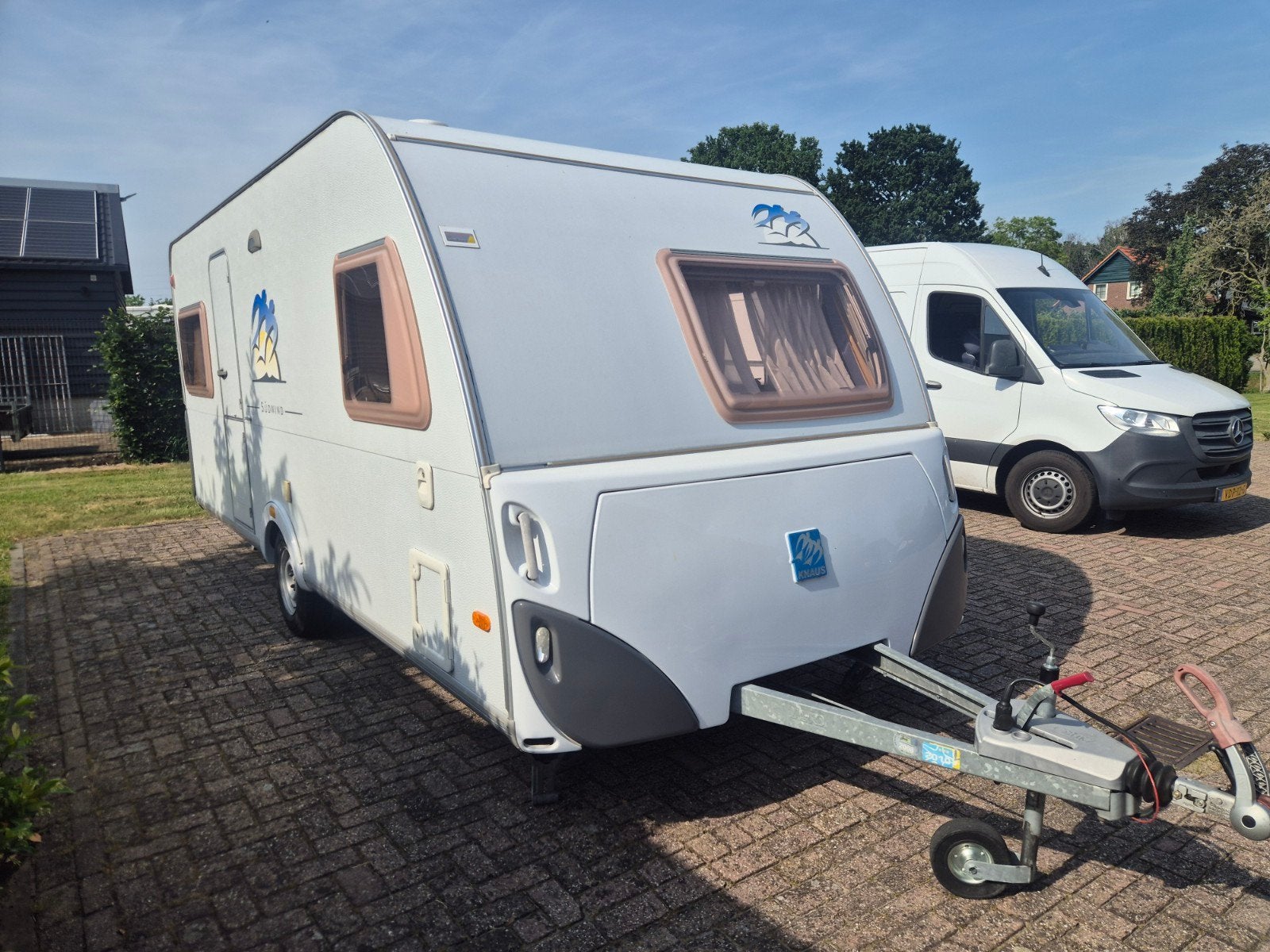 Knaus sudwind 550 in zeer nette staat!  7500 weekendprijs!!, Caravans en Kamperen, Caravans, Rondzit, Particulier, Knaus, Tot en met 4