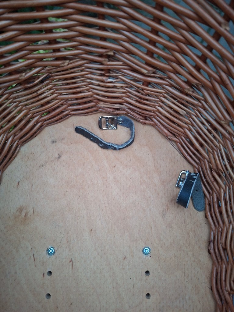 Rotan hondenfietsmand, Ophalen, Zo goed als nieuw, Riet