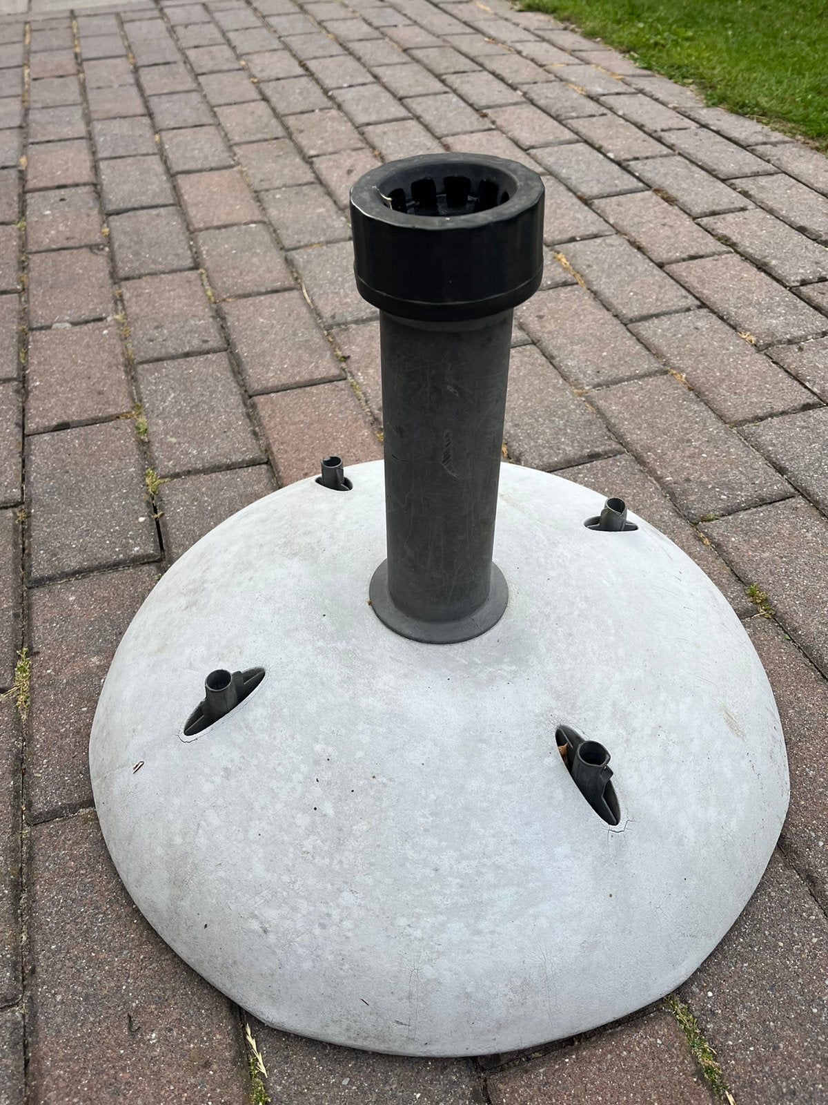 Parasolvoet +/- 25 kg GRATIS afhalen, Ophalen of Verzenden, Gebruikt, Minder dan 1 meter, Parasolvoet