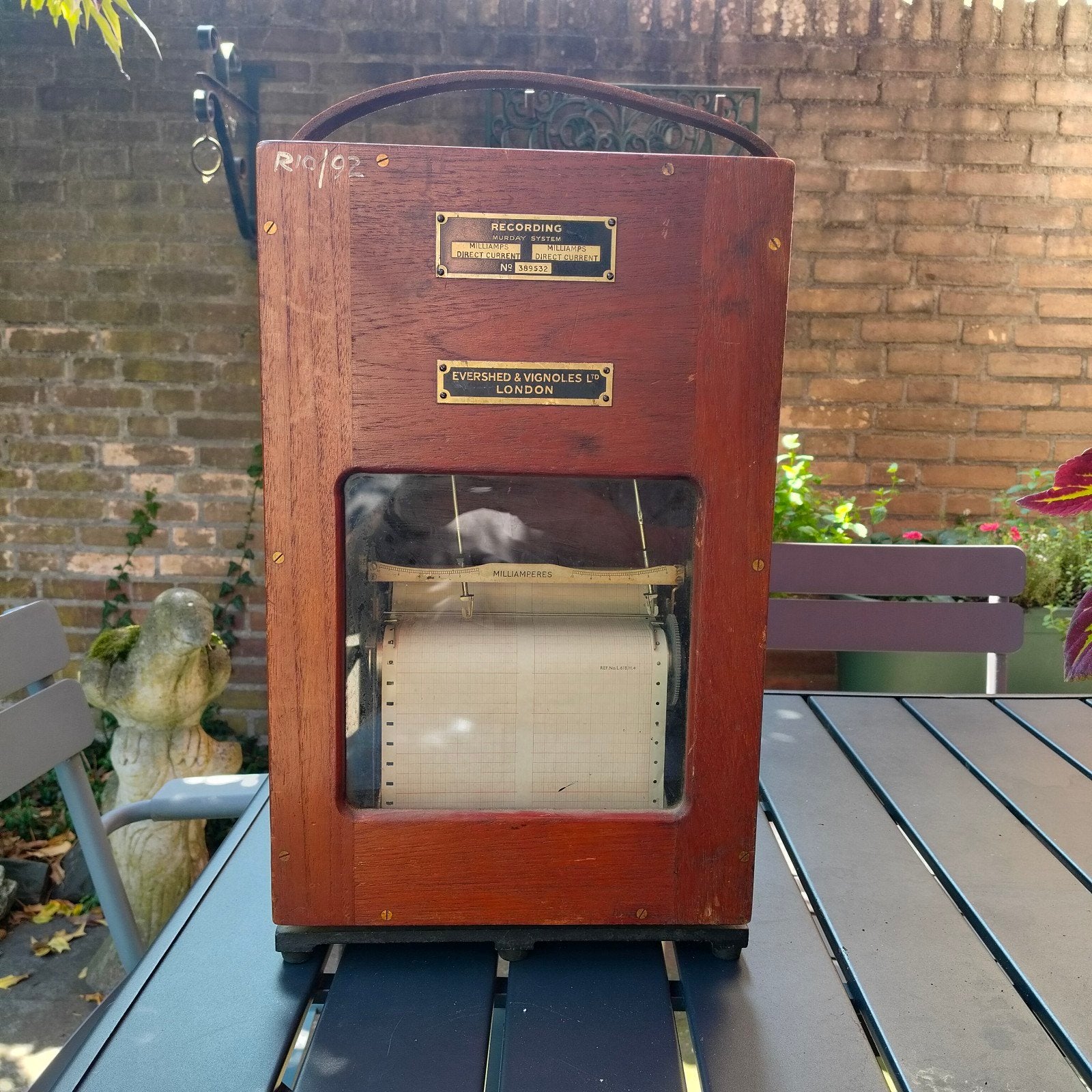 Vintage Evershed & Vignoles Murday Ampèremeter, Ophalen