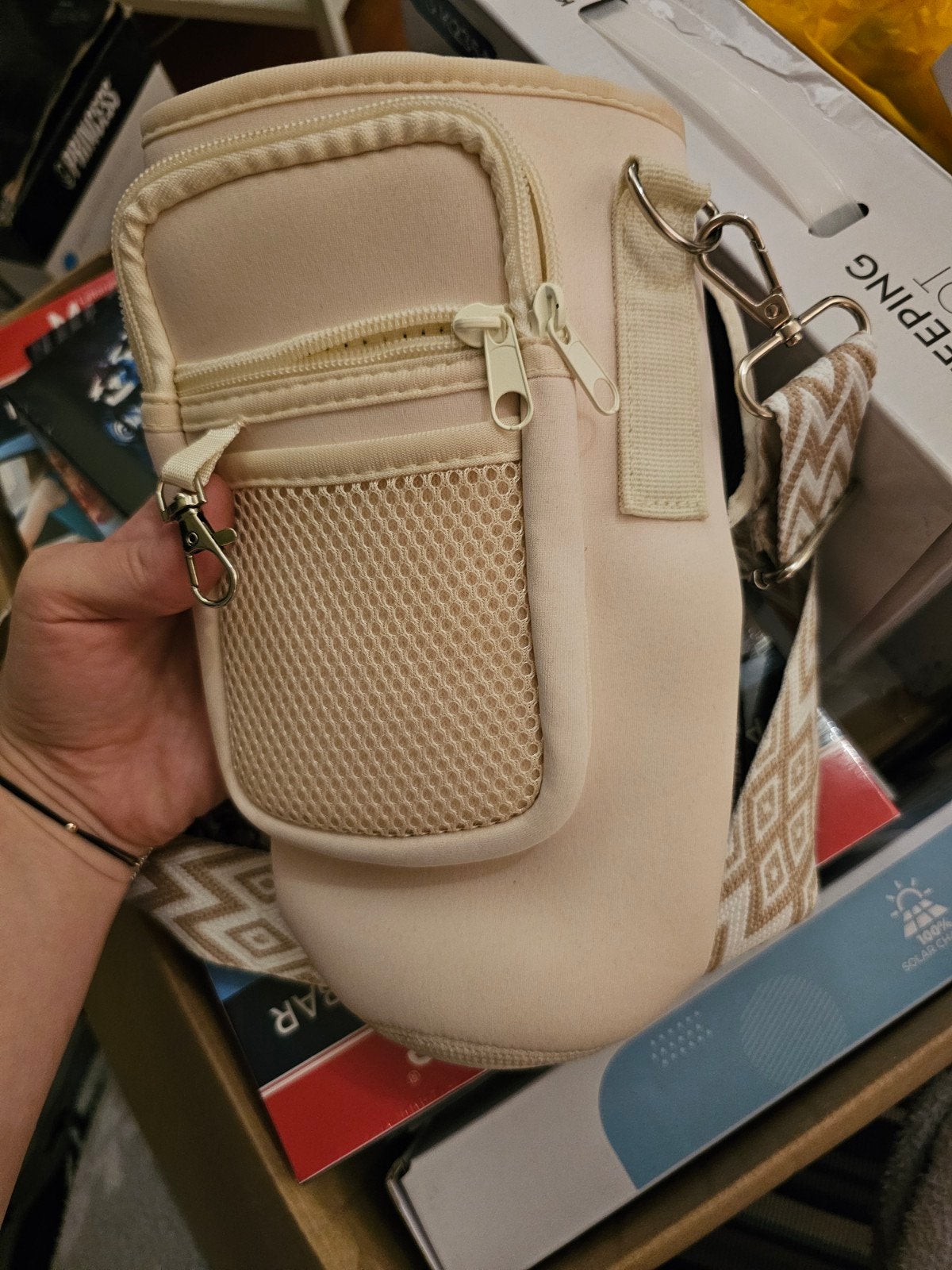New: Water Bottle Pouch / Stanley Carrier (Beige), Ophalen of Verzenden, Nieuw, Beige