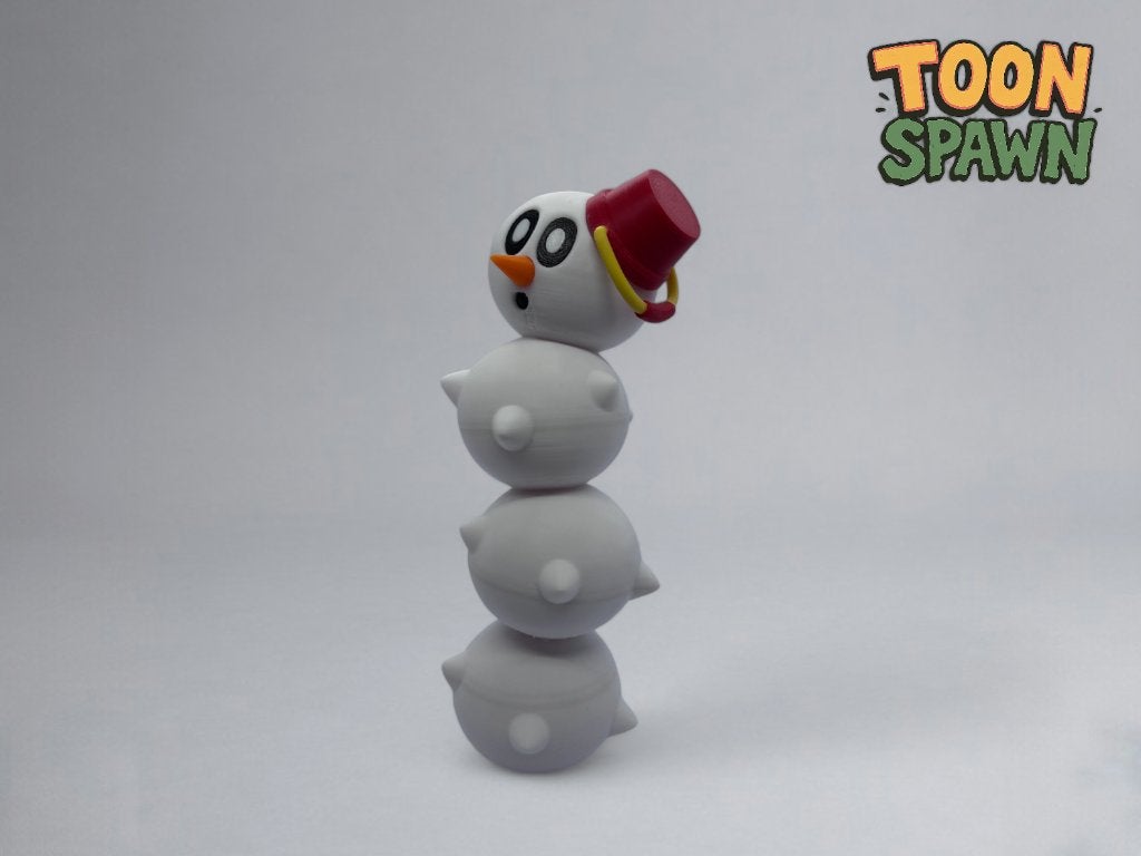 Snow Pokey – 19,5 cm – Super Mario Figuur, Ophalen of Verzenden, Nieuw, Fantasy