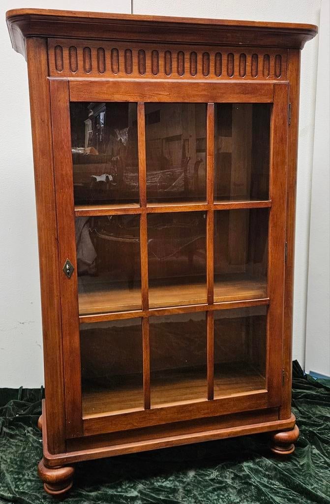 Engelse vitrine/boekenkast, Met plank(en), -, 100 tot 150 cm, -