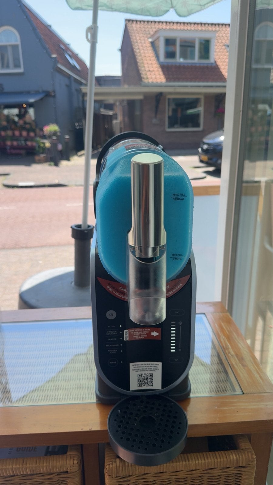 Slush machine te HUUR, Ophalen, Zo goed als nieuw