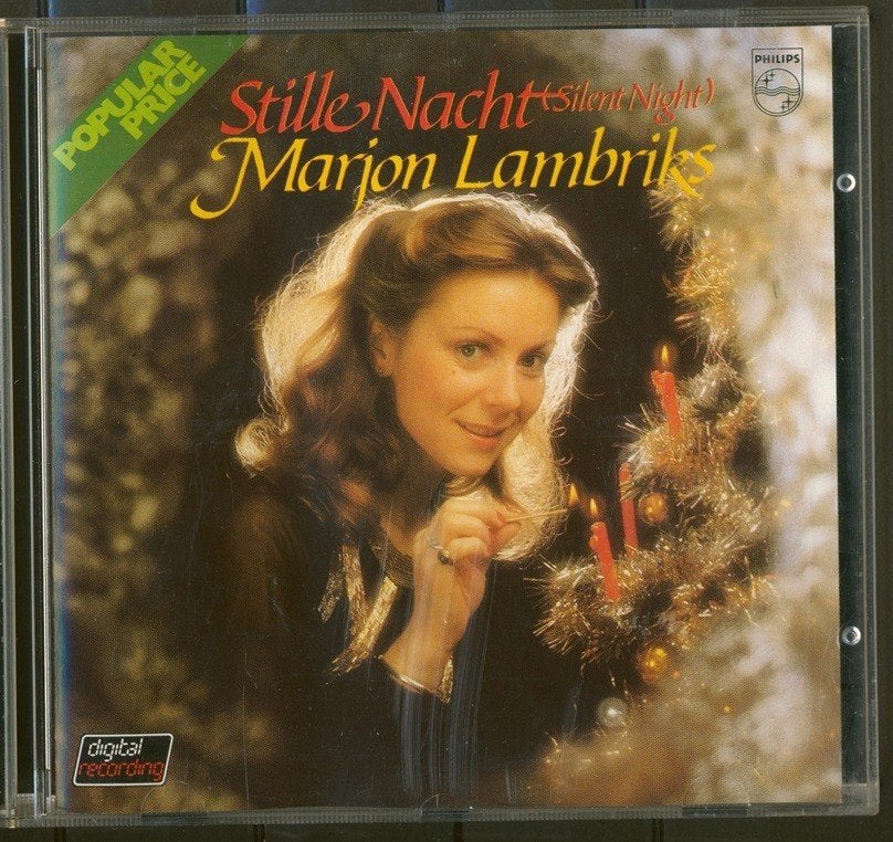 Stille Nacht Silent Night Marjon Lambriks CD-53 jdu, Ophalen of Verzenden, Zo goed als nieuw, Kerst