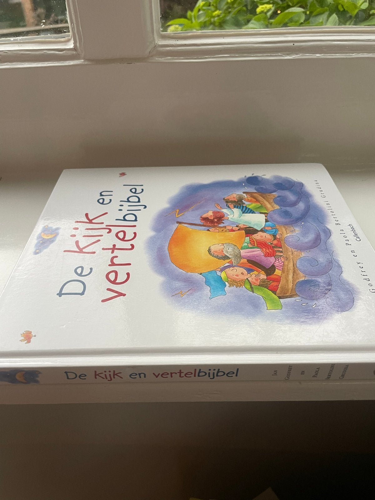 De kijk- en vertelbijbel - Jan Godfrey & Paola Bertolini, Ophalen of Verzenden, Zo goed als nieuw, Non-fictie