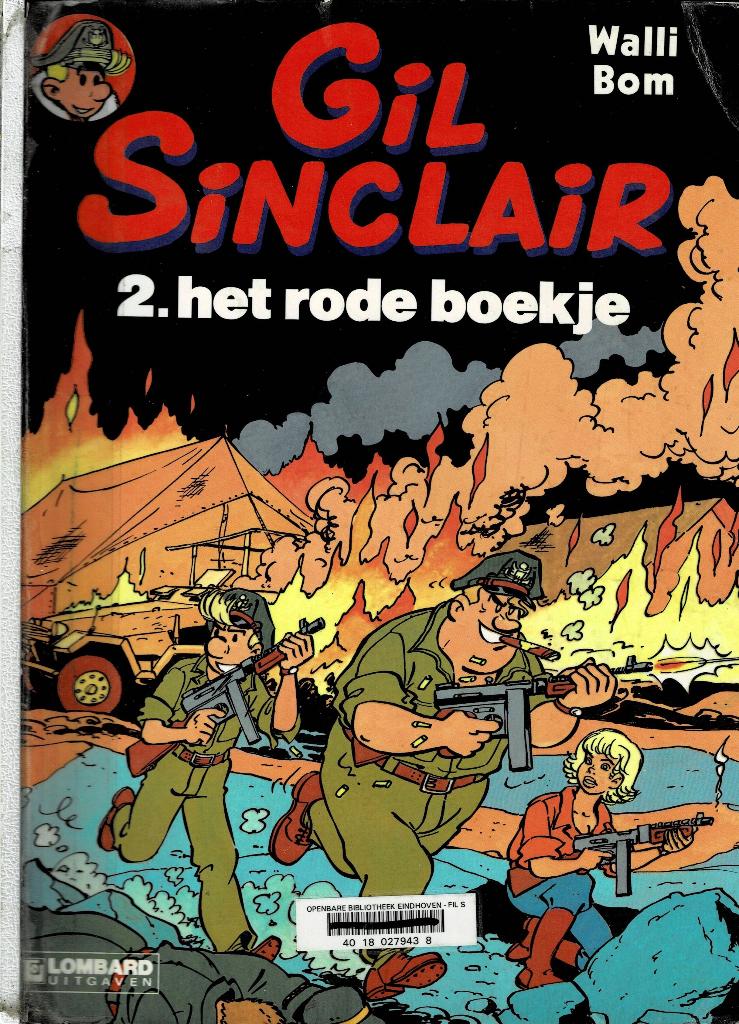 Gil Sinclair - 2. het rode boekje, Europa, Ophalen of Verzenden, Gelezen, Eén comic