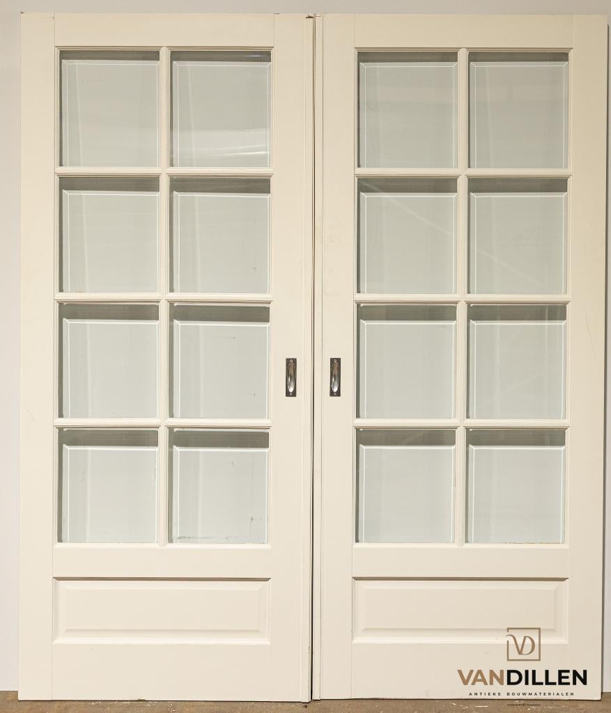 Set en-suite schuifdeuren met losse extra deur 211.5 x 179, Ophalen, Gebruikt, Binnendeur, Schuifdeur