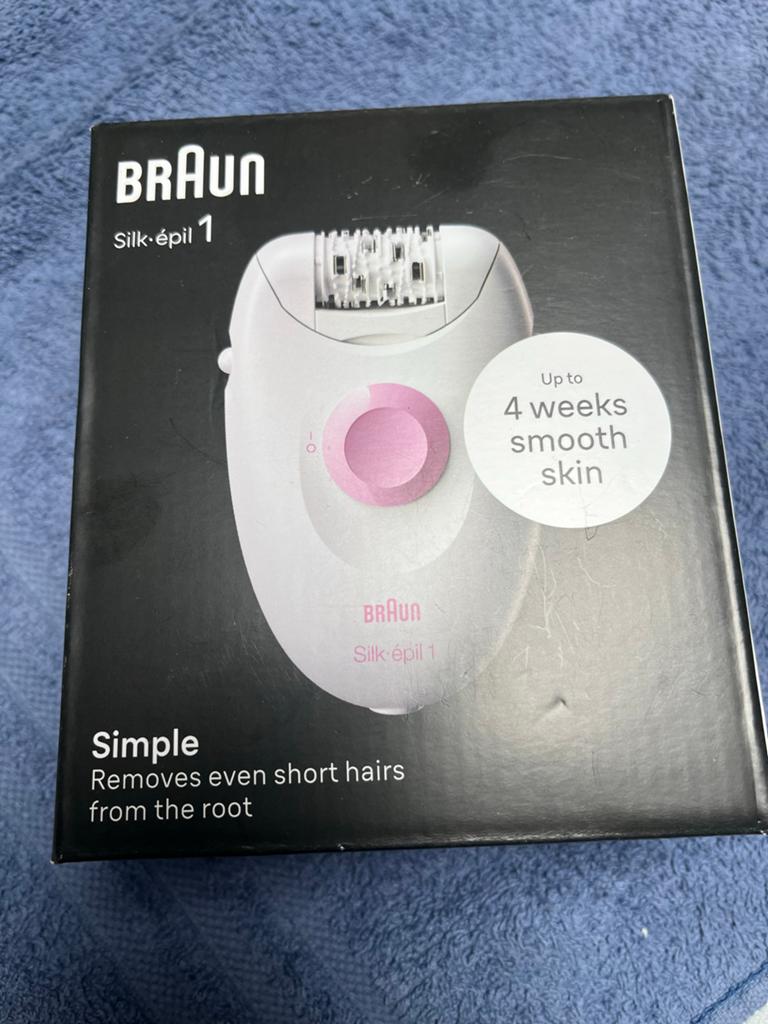 Braun Silk-épil 1 Epilator - Nieuw in doos, Ophalen of Verzenden, Nieuw, Scheren en Epileren