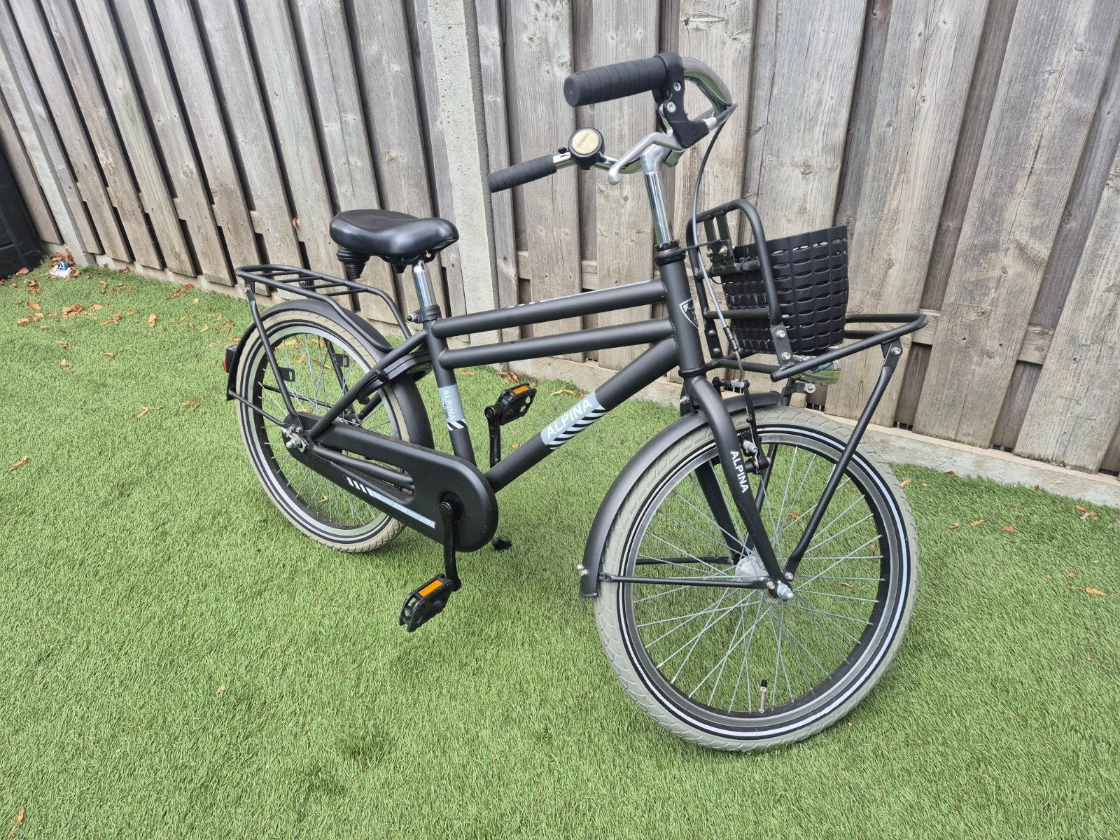 Alpina cargo jongensfiets, Ophalen, Terugtraprem, Gebruikt, Handrem