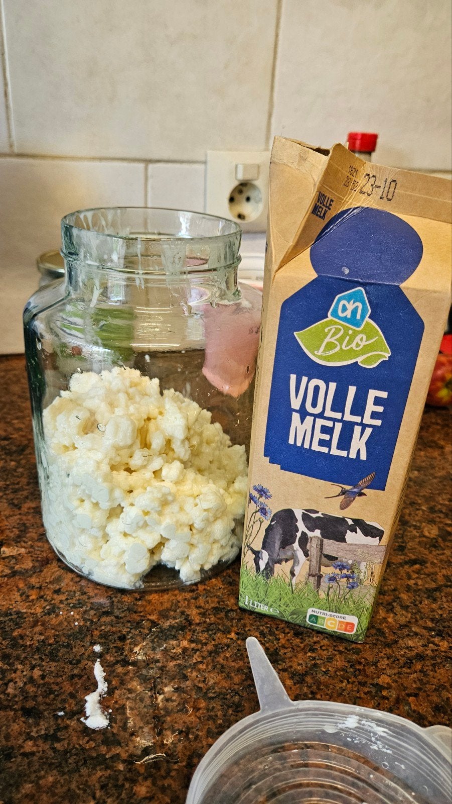 Kefirplantje/korrels, Diversen, Ophalen